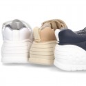 New Washable leather Sandal shoes with reinforced toe cap and counter for first steps.