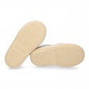 New Serratex canvas Laces up shoes espadrille style in pastel colors.