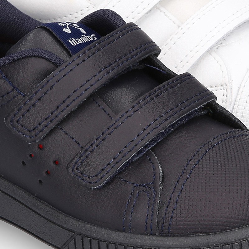 Sandalias Niño Piel Sandalia Infantil Titanitos Piel Lavable Con