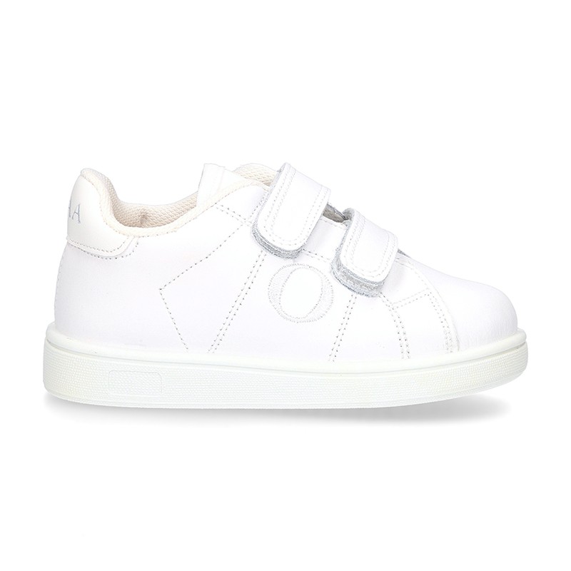 Okaa Tennis shoes laceless and with LEATHER INSOLE. Z018 | OkaaSpain