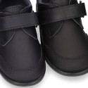 School Blucher shoes laceless for little kids.