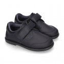 School Blucher shoes laceless for little kids.