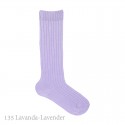 CHILDREN´S WIDE RIBBED COTTON KNEE-HIGH SOCKS BY CONDOR.