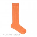 CHILDREN´S WIDE RIBBED COTTON KNEE-HIGH SOCKS BY CONDOR.