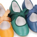 New SOFT nappa leather little Mary Jane shoes angel style in FALL seasonal colors.