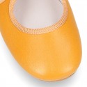 New SOFT nappa leather little Mary Jane shoes angel style in FALL seasonal colors.