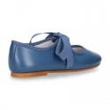 New SOFT nappa leather little Mary Jane shoes angel style in FALL seasonal colors.