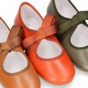 New SOFT nappa leather little Mary Jane shoes angel style in new FALL seasonal colors.