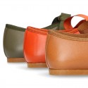 New SOFT nappa leather little Mary Jane shoes angel style in new FALL seasonal colors.