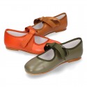 New SOFT nappa leather little Mary Jane shoes angel style in new FALL seasonal colors.