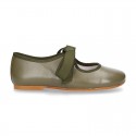 New SOFT nappa leather little Mary Jane shoes angel style in new FALL seasonal colors.