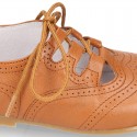 New little ENGLISH style shoes in nappa leather and FALL colors.