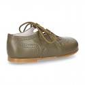 New little ENGLISH style shoes in nappa leather and FALL colors.