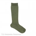 CHILDREN´S BASIC COTTON KNEE-HIGH SOCKS BY CONDOR.