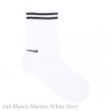 CHILDREN´S COTTON SPORT SHORT SOCKS WITH STRIPES BY CONDOR.