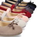 New Autumn Winter Serratex Canvas Little Mary Jane shoes with velcro strap.