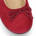 New Autumn Winter Serratex Canvas Little Mary Jane shoes with velcro strap.