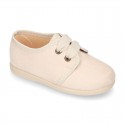 New Autumn winter canvas laces up shoes with ties closure in PASTEL colors.