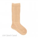 BABY SIDE OPENWORK KNEE-HIGH SOCKS BY CONDOR.