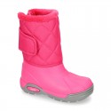 New Little rain boots APRESKI NYLON style with wool knit lining.