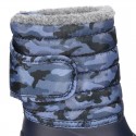 New Little rain boots APRESKI DINOSAURS style with wool knit lining.