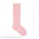 WARM COTTON CROCHET KNEE-HIGH SOCKS BY CONDOR.