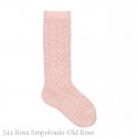 WARM COTTON CROCHET KNEE-HIGH SOCKS BY CONDOR.