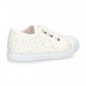 New little ATRO Cotton canvas Sneaker shoes with toe cap for kids.