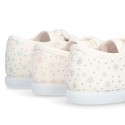 New little ATRO Cotton canvas Sneaker shoes with toe cap for kids.