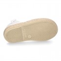 MAHON design Canvas Girl Valenciana style espadrille shoes.