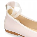 SOFT nappa leather Ballet flats dancer style.