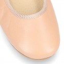 SOFT nappa leather Ballet flats dancer style.