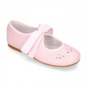 Girl SOFT Nappa leather little Mary Jane shoes angel style.