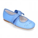 Girl SOFT Nappa leather little Mary Jane shoes angel style.