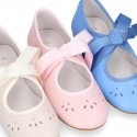 Girl SOFT Nappa leather little Mary Jane shoes angel style.