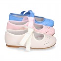 Girl SOFT Nappa leather little Mary Jane shoes angel style.