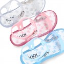 Jelly shoes T-Strap sandal style with GLOSS design.