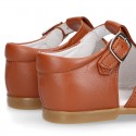 COWHIDE color Nappa leather kids sandal shoes.