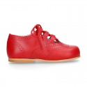 Classic little english style kids shoes in SOFT NAPPA leather.