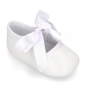 METAL canvas Little Mary Janes angel style for babies.