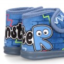 Botita casa niños MONSTER sin cordones.