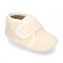 NEPAL Wool knit kids ankle home shoes laceless.