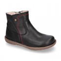 SPORT Kids ankle boots with zipper closure in nappa leather.