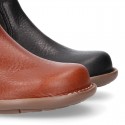 SPORT Kids ankle boots with zipper closure in nappa leather.