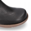 SPORT Kids ankle boots with zipper closure in nappa leather.