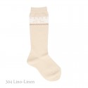 CHILDREN´S CLASSIC REINDEER BORDER KNEE-HIGH SOCKS BY CONDOR.