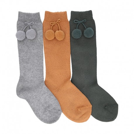 Calcetines antideslizantes niña 3 pares algodón 8062 soxland — CucutBcn