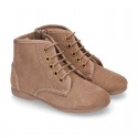 Autumn winter canvas SPORT Pascuala style boots.