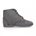 Autumn winter canvas SPORT Pascuala style boots.