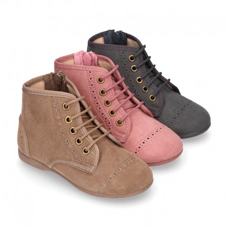 Autumn winter canvas SPORT Pascuala style boots.